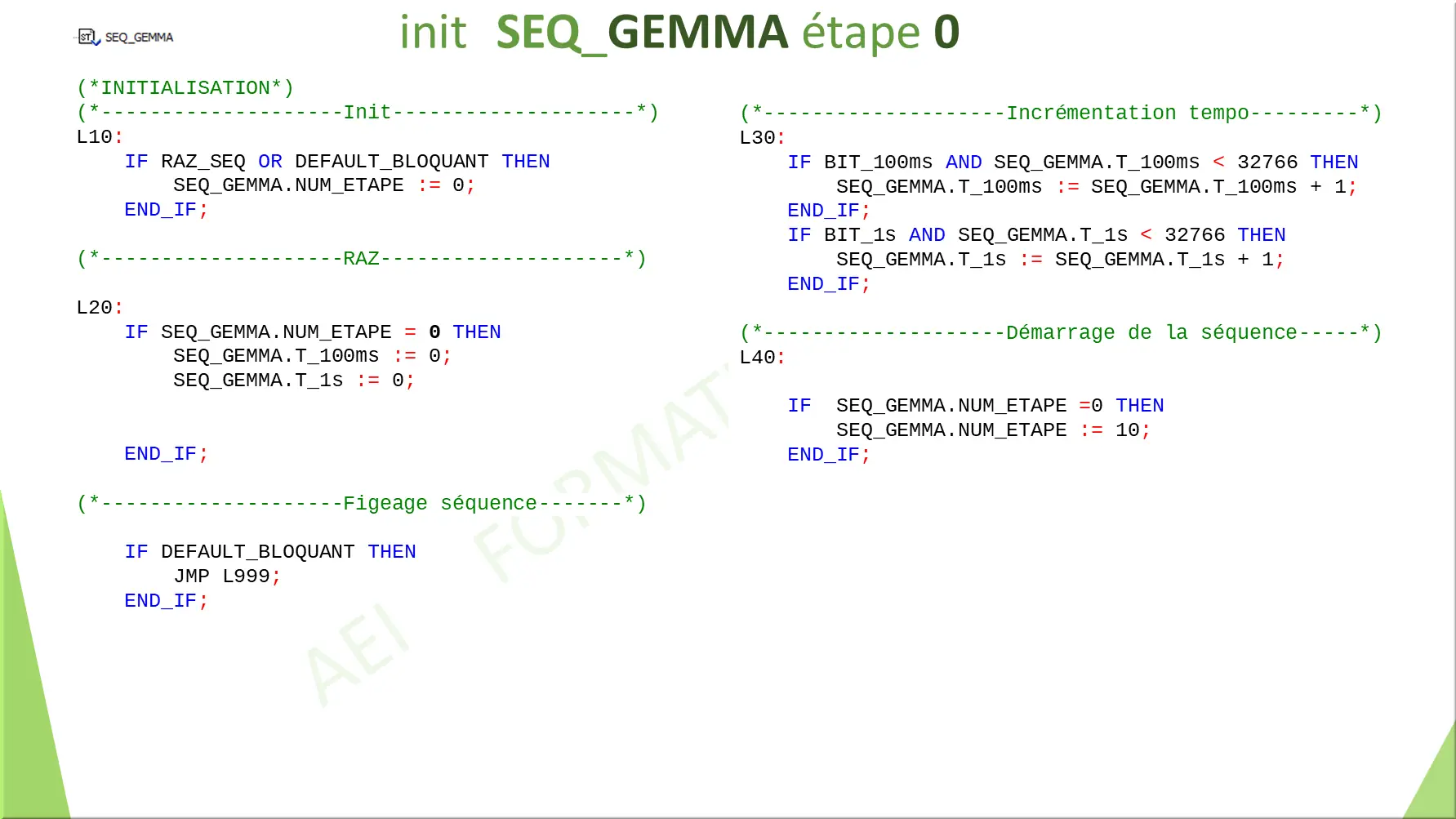 SEQ_GEMMA étape 0